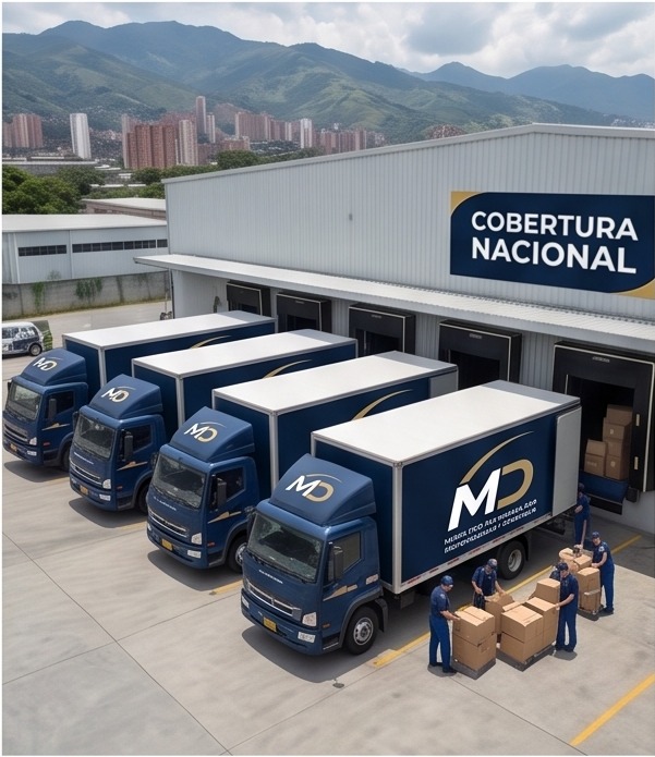 Flota de camiones Mudanzas Deyanira